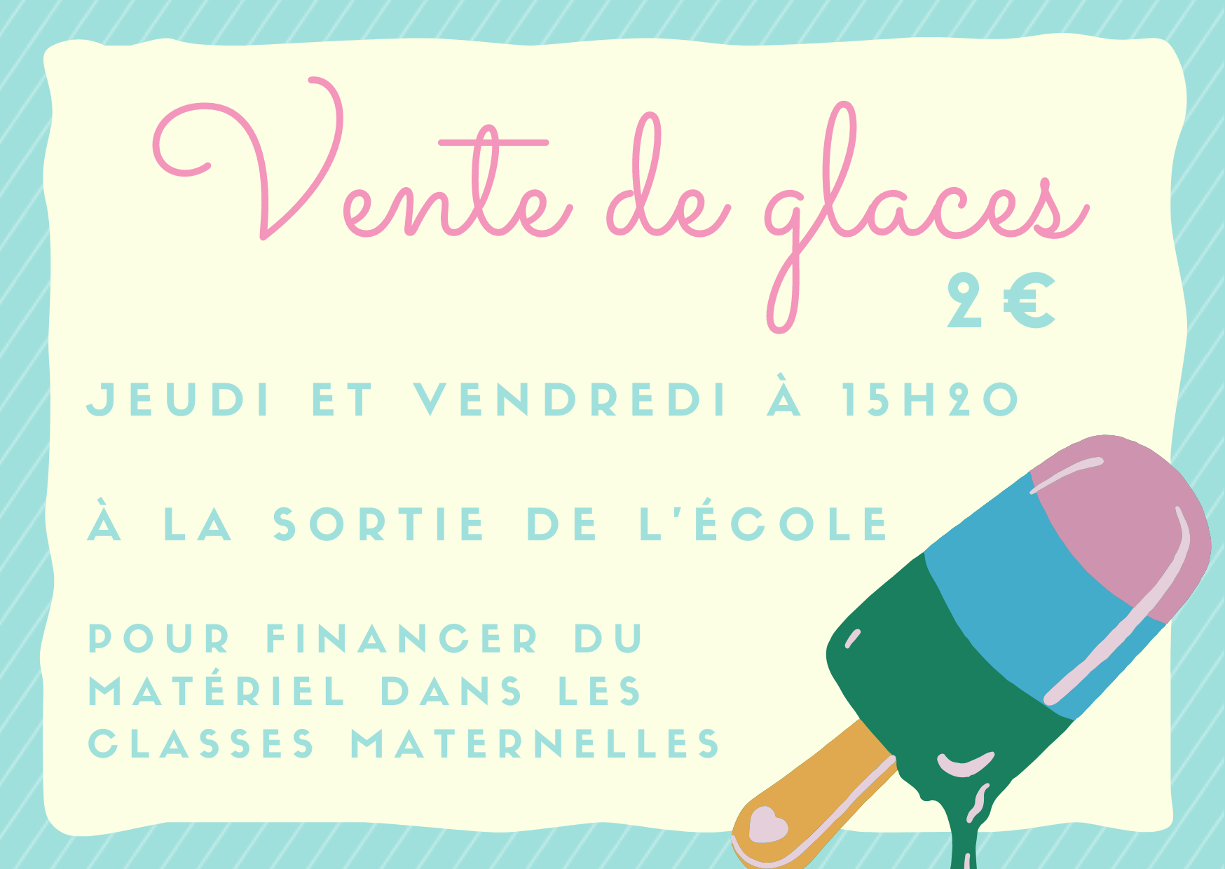 Vente de glaces Ittre