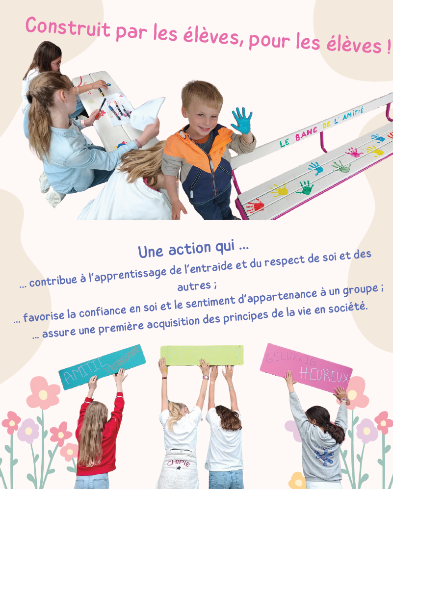 Banc amitié 2