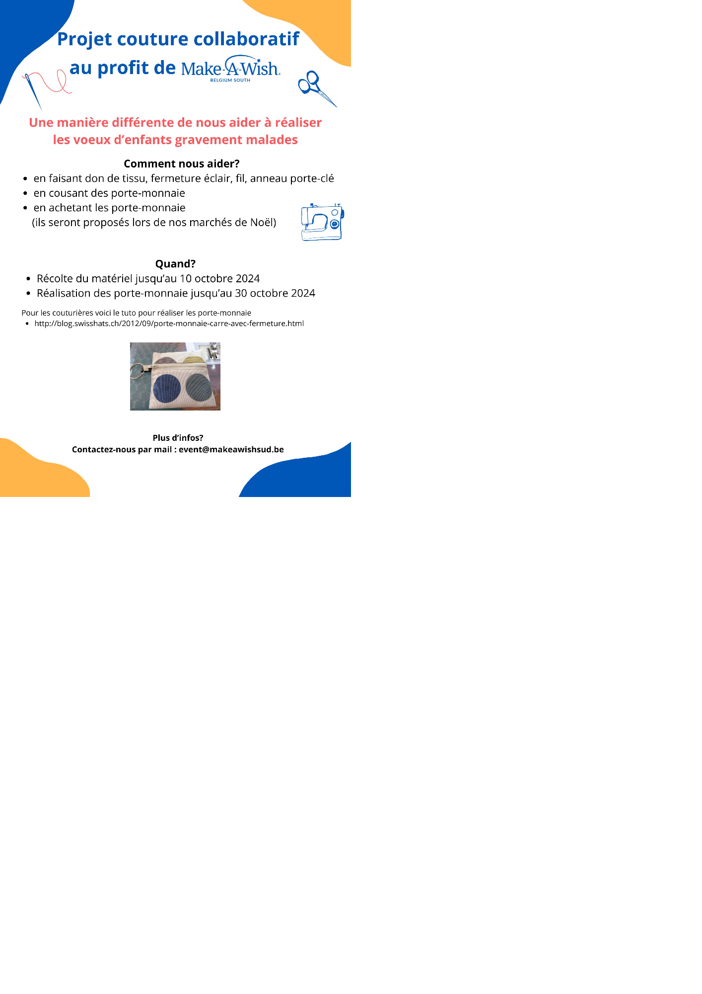 Projet couture collaboratif