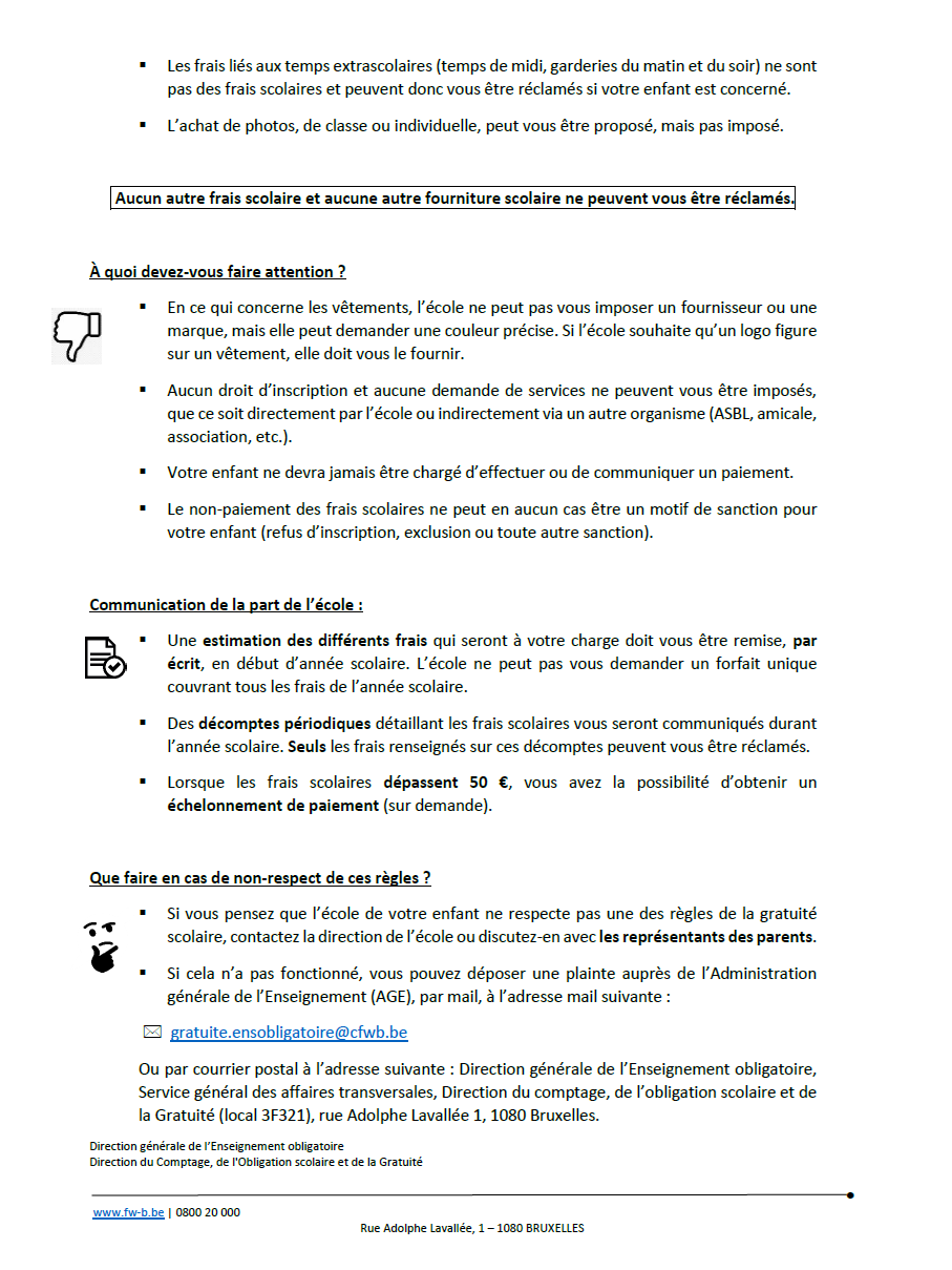 Gratuité prim 123 B