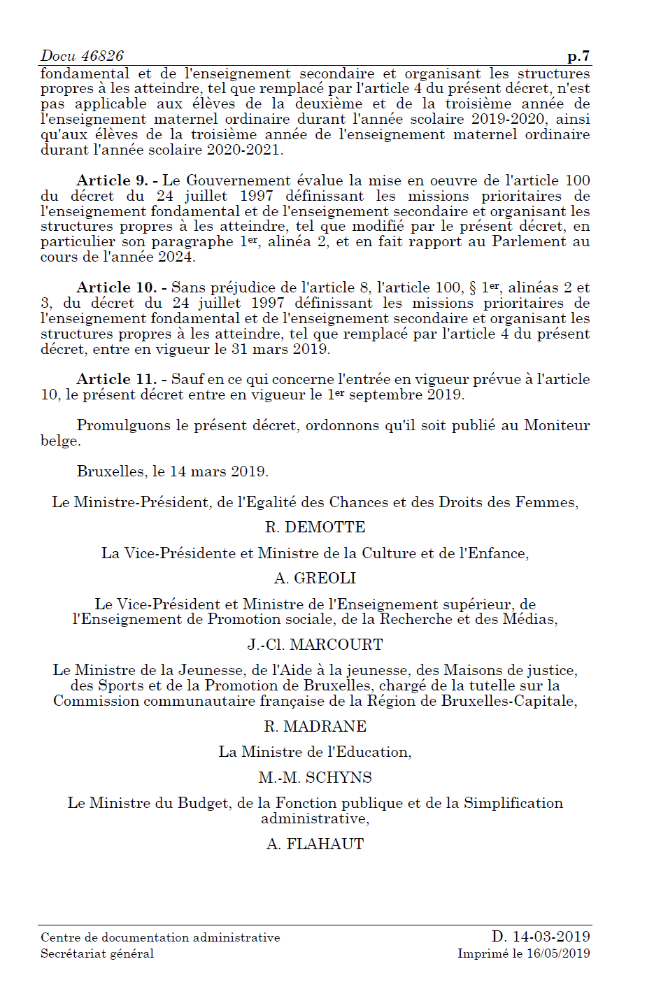 Article g