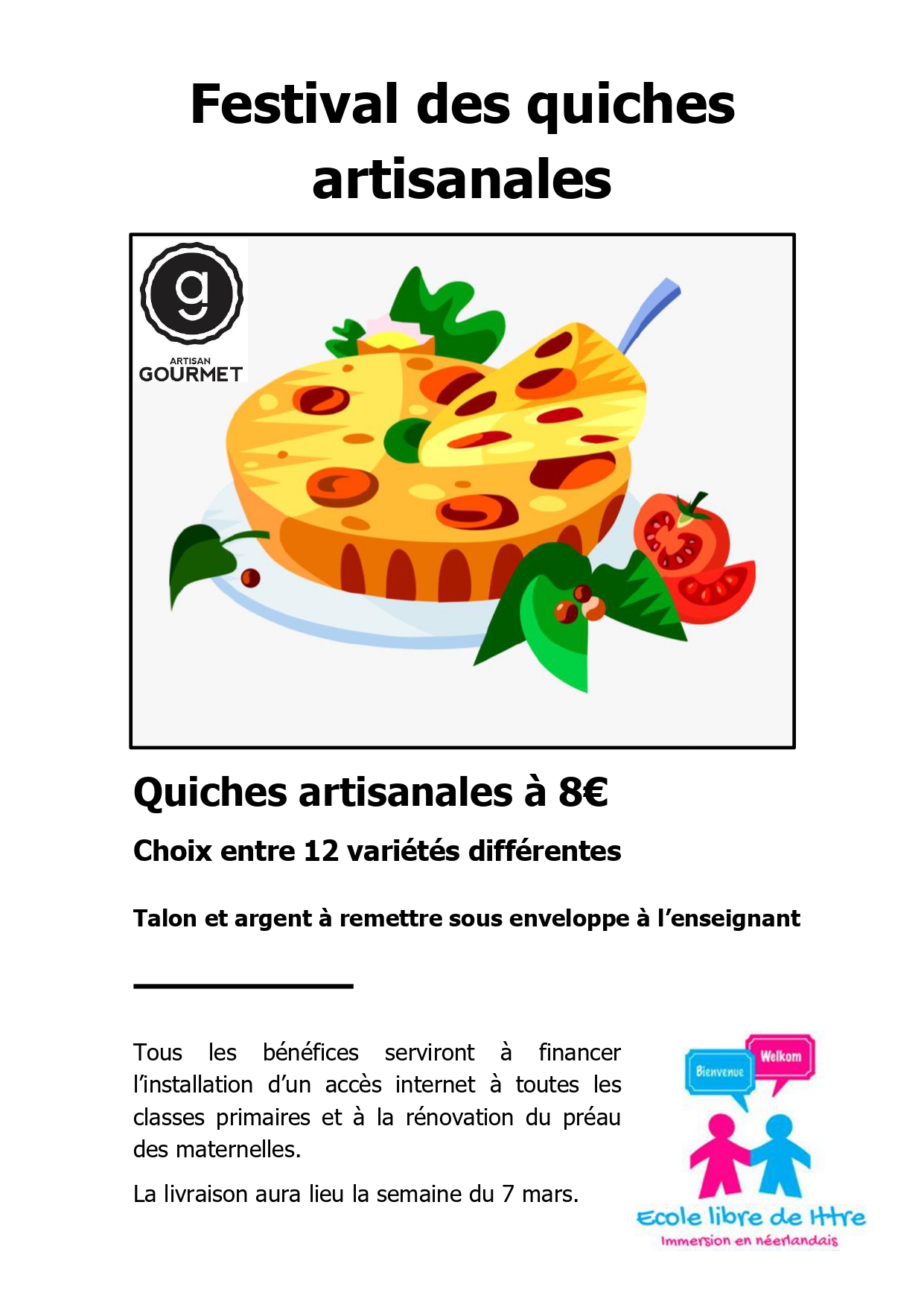 Folder Festival des quiches artisanales