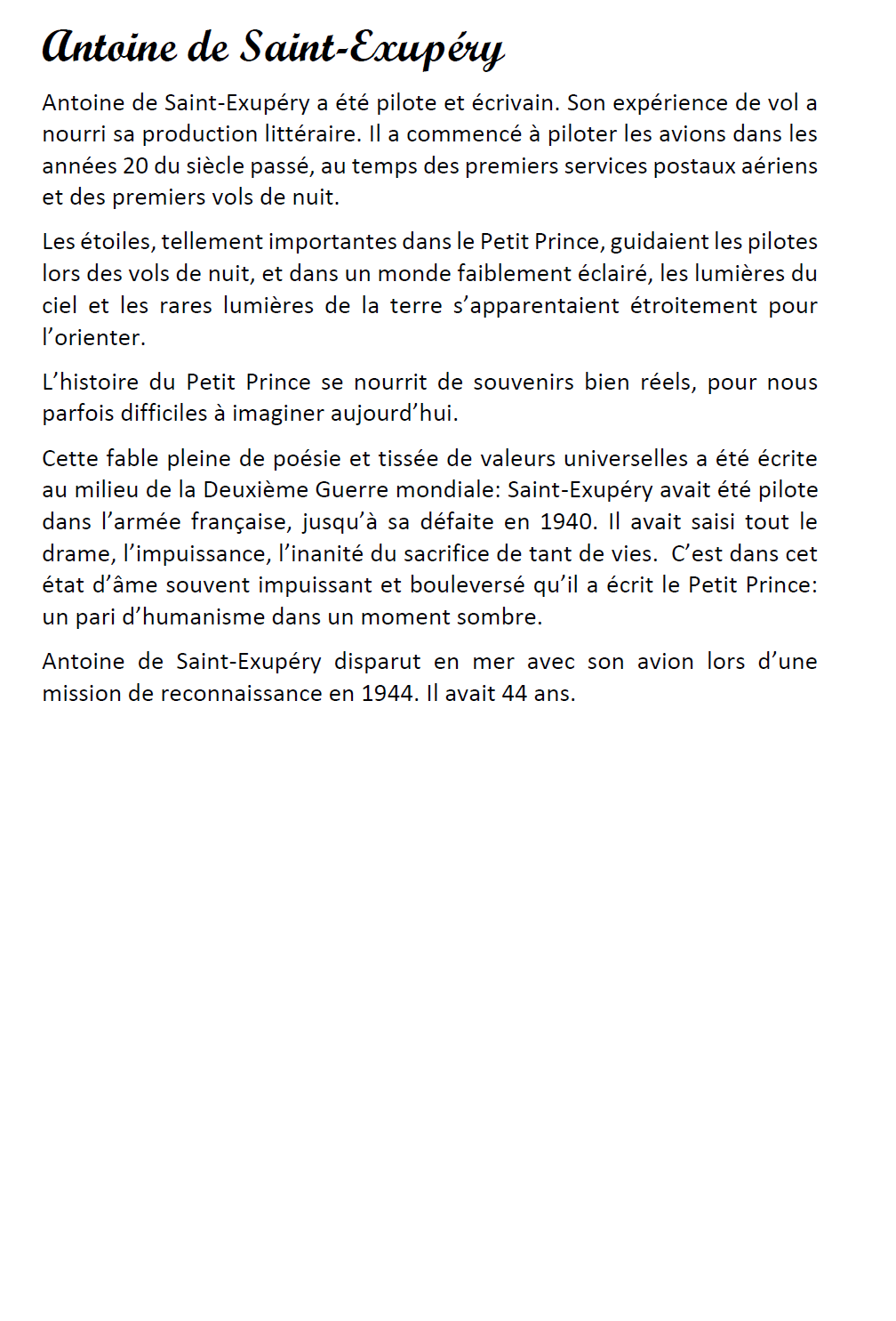 Petit Prince 2