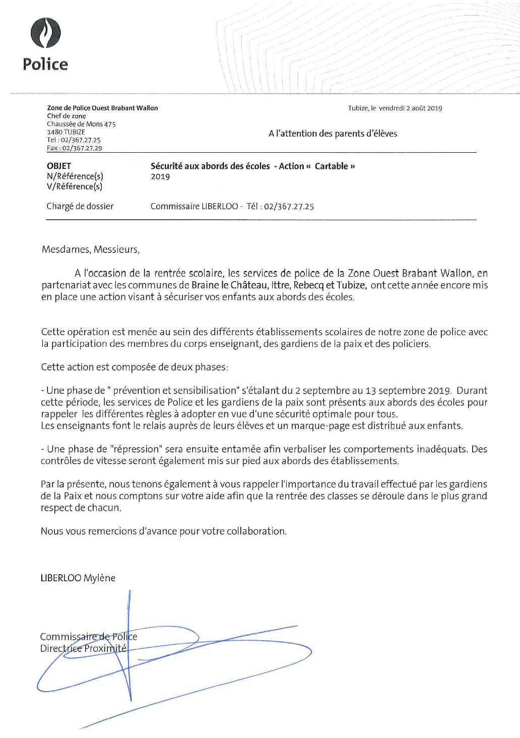 Sécurité