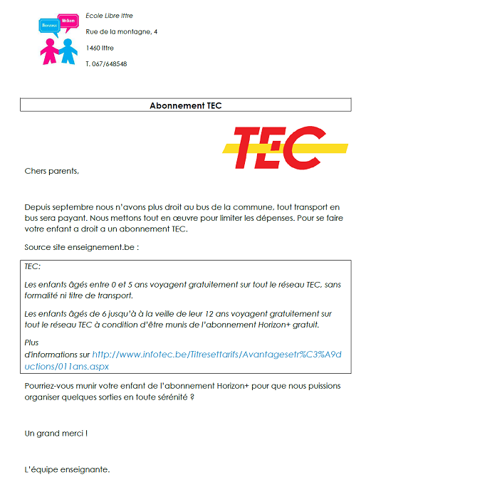 Tec gratuit